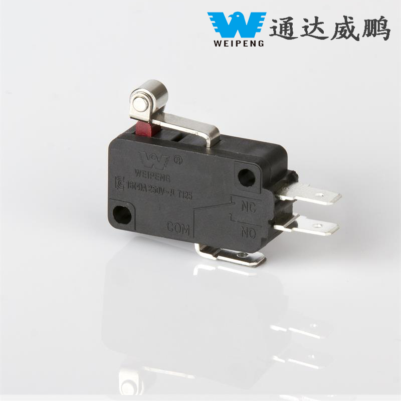 16A 3-pins zelfreset zilvercontact V7-7B17D8-201 Honeywell vervangende microschakelaar