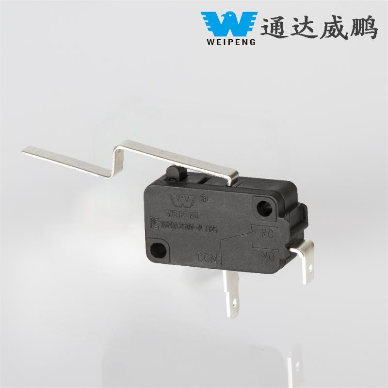 2-pins/3-pins 16A booghandvat hoge stroom hittebestendige microschakelaar