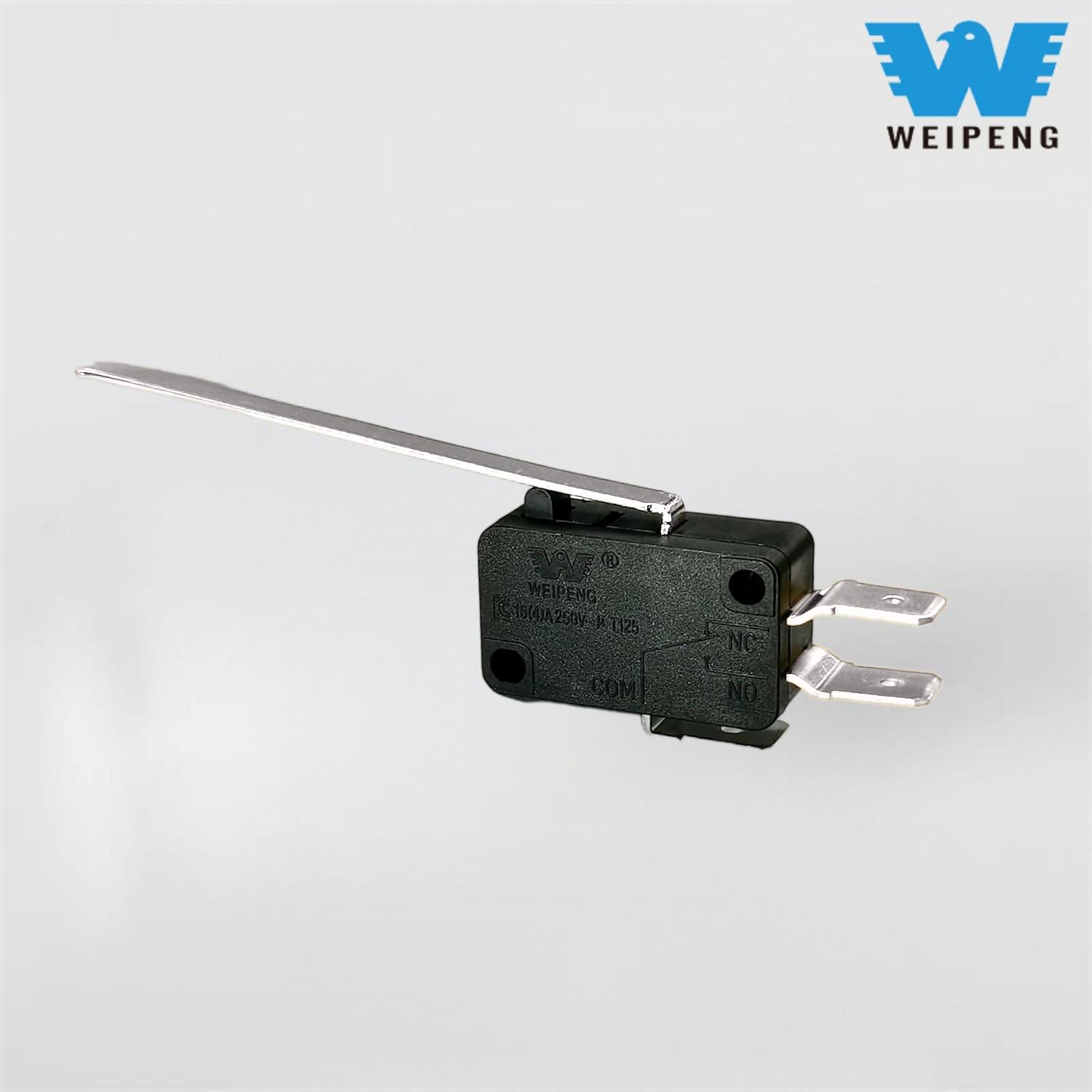 Klassieke hendel-eindschakelaar zorgt voor industriële veiligheid