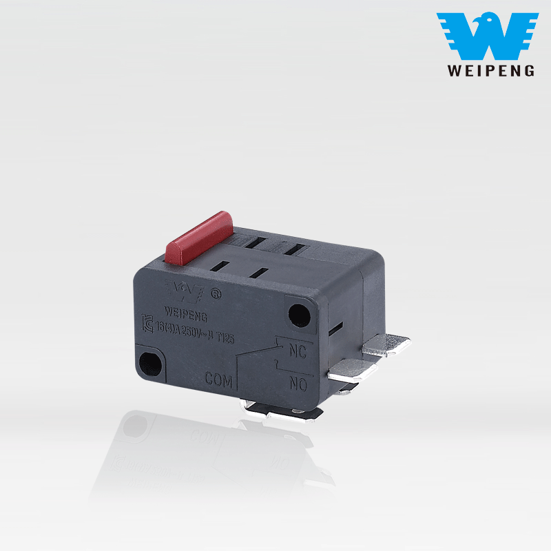 Dubbelwerkende / Dpdt / rolhendel gecombineerde microschakelaar