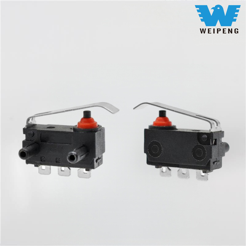 Hydraulisch slot met positioneringspin-microschakelaar voor achterklep van voertuig