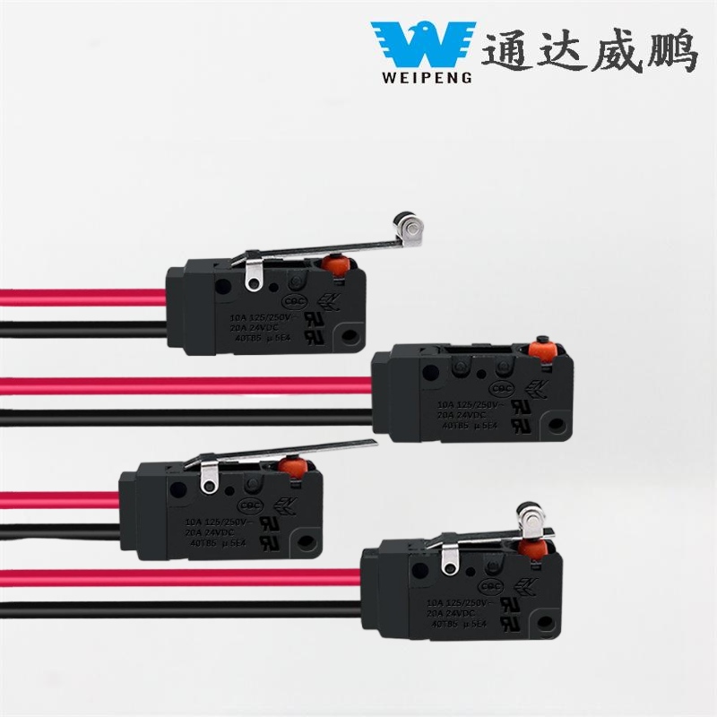 IP67 waterdichte microschakelaar met rolhandgreep