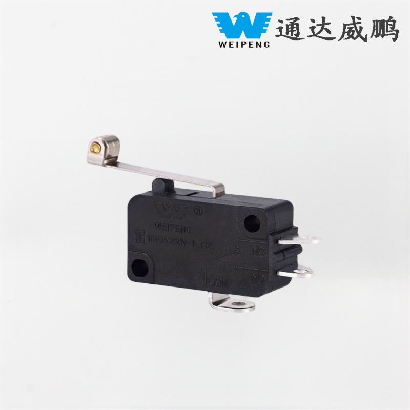 Drukknopschakelaar voor de slagbegrenzing met hendel/niet-hendel