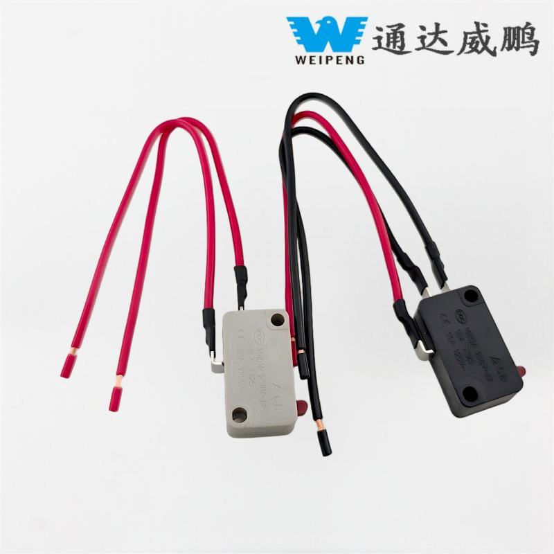 Microschakelaar met draad voor autowasmachine