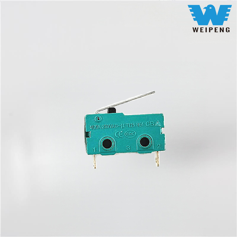 Roltype tweepolige/driepolige 5A microschakelaar