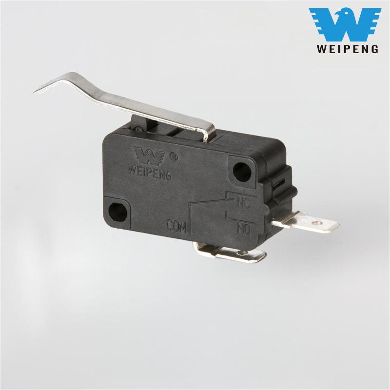 Twee-terminal handvat Zilver Contact Normaal open waterverwarmer microschakelaar