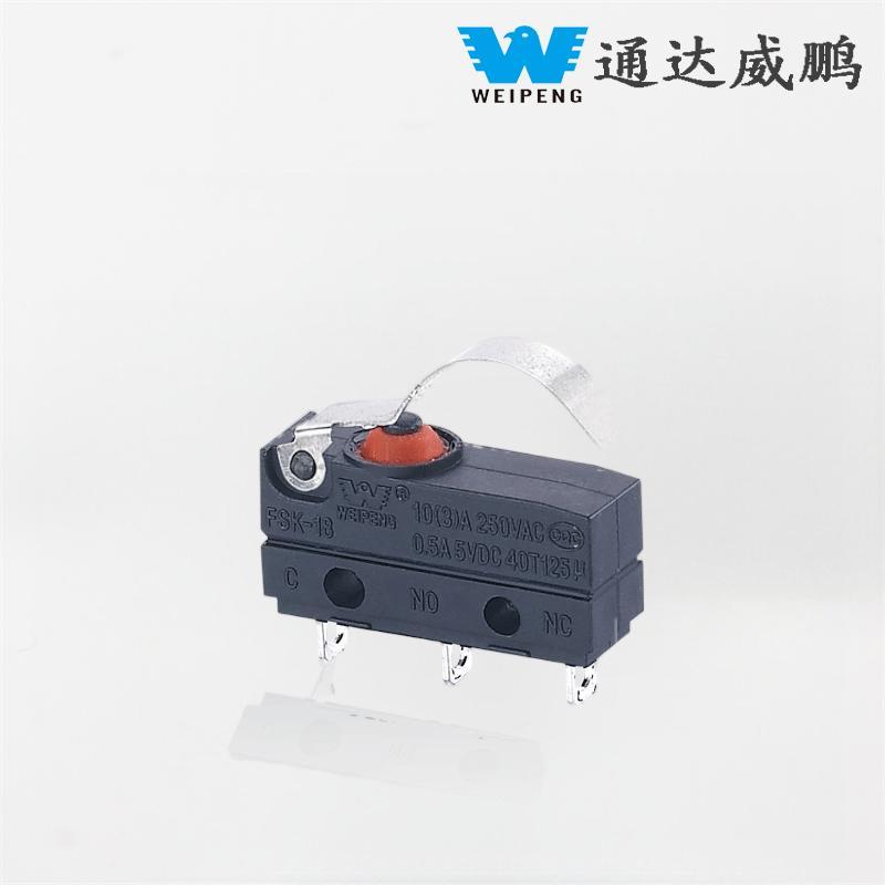 Weipeng 10A IP67 microschakelaar